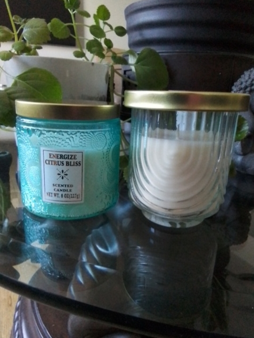 Energize Citrus Bliss Scented Candle - Aqua